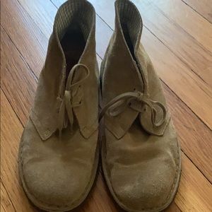 Clark desert boots women size 10